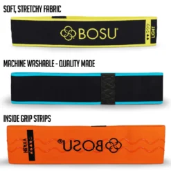 Bosu Weerstandsband - Fabric Resistance Bands - Licht - Geel