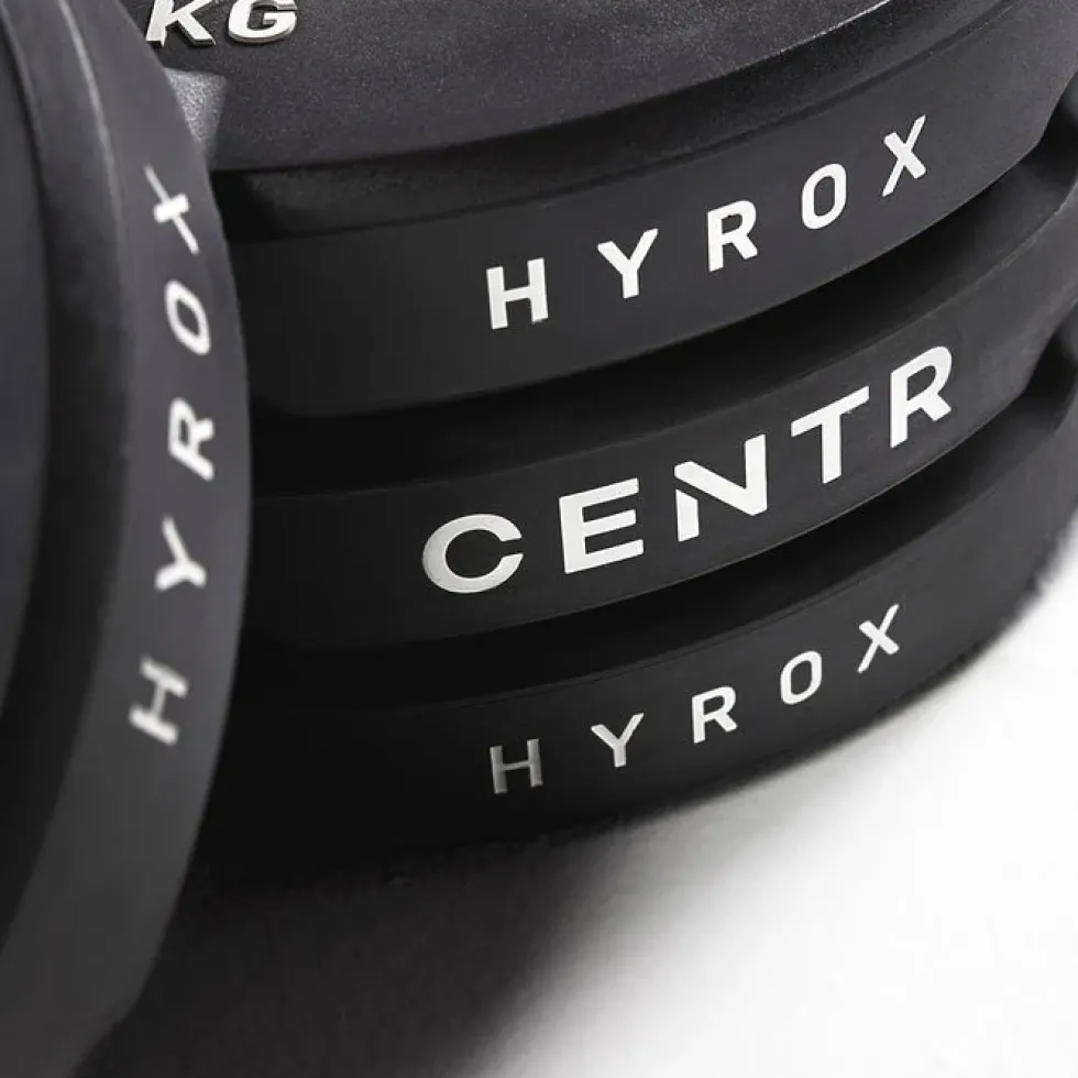 Centr x HYROX Interlocking Bumper Plate - 15 kg