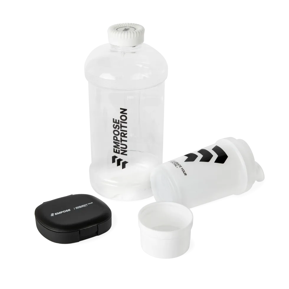 Empose Nutrition Pillbox - Pillendoosje voor Supplementen - Zwart