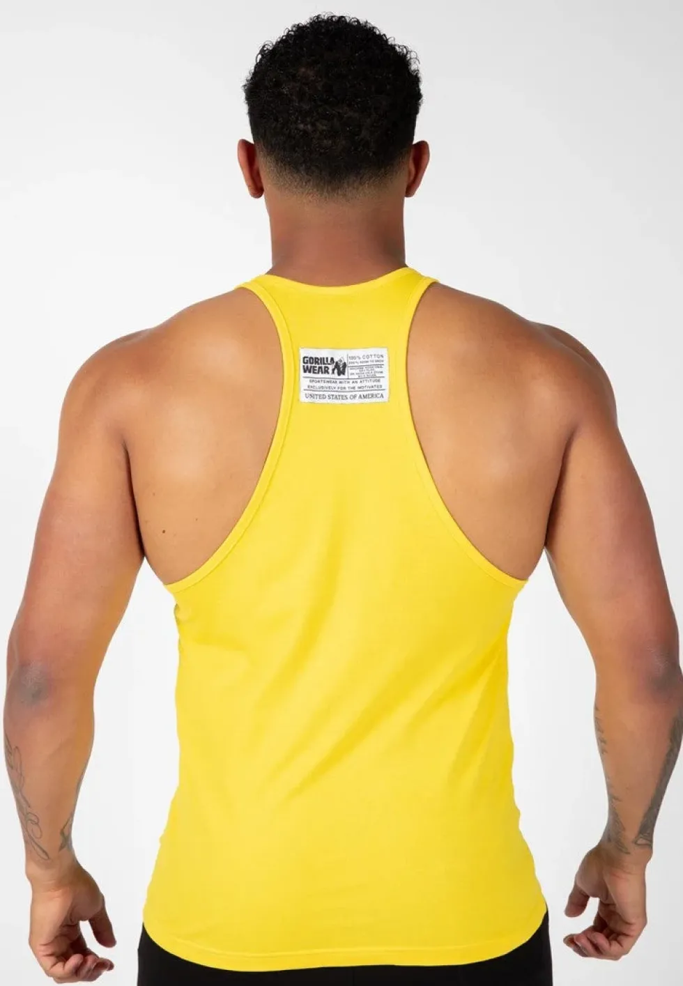 Gorilla Wear Classic Tank Top - Geel