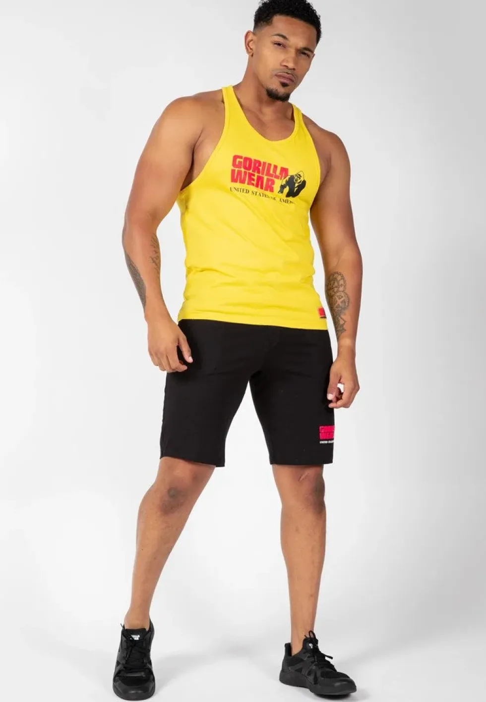 Gorilla Wear Classic Tank Top - Geel