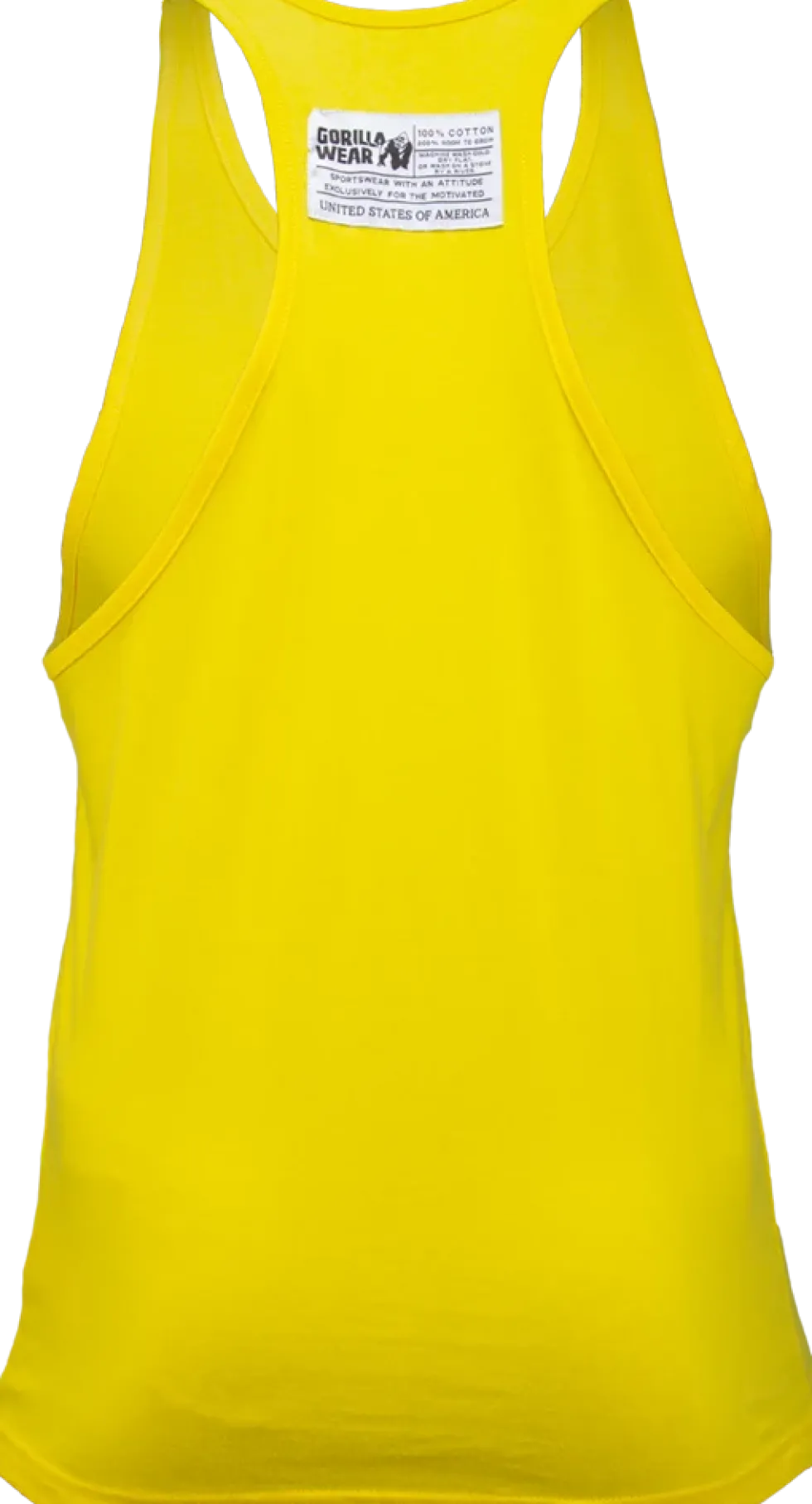 Gorilla Wear Classic Tank Top - Geel
