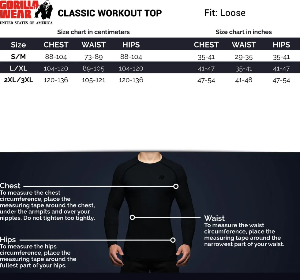 Gorilla Wear Classic Work Out Top - Grijs