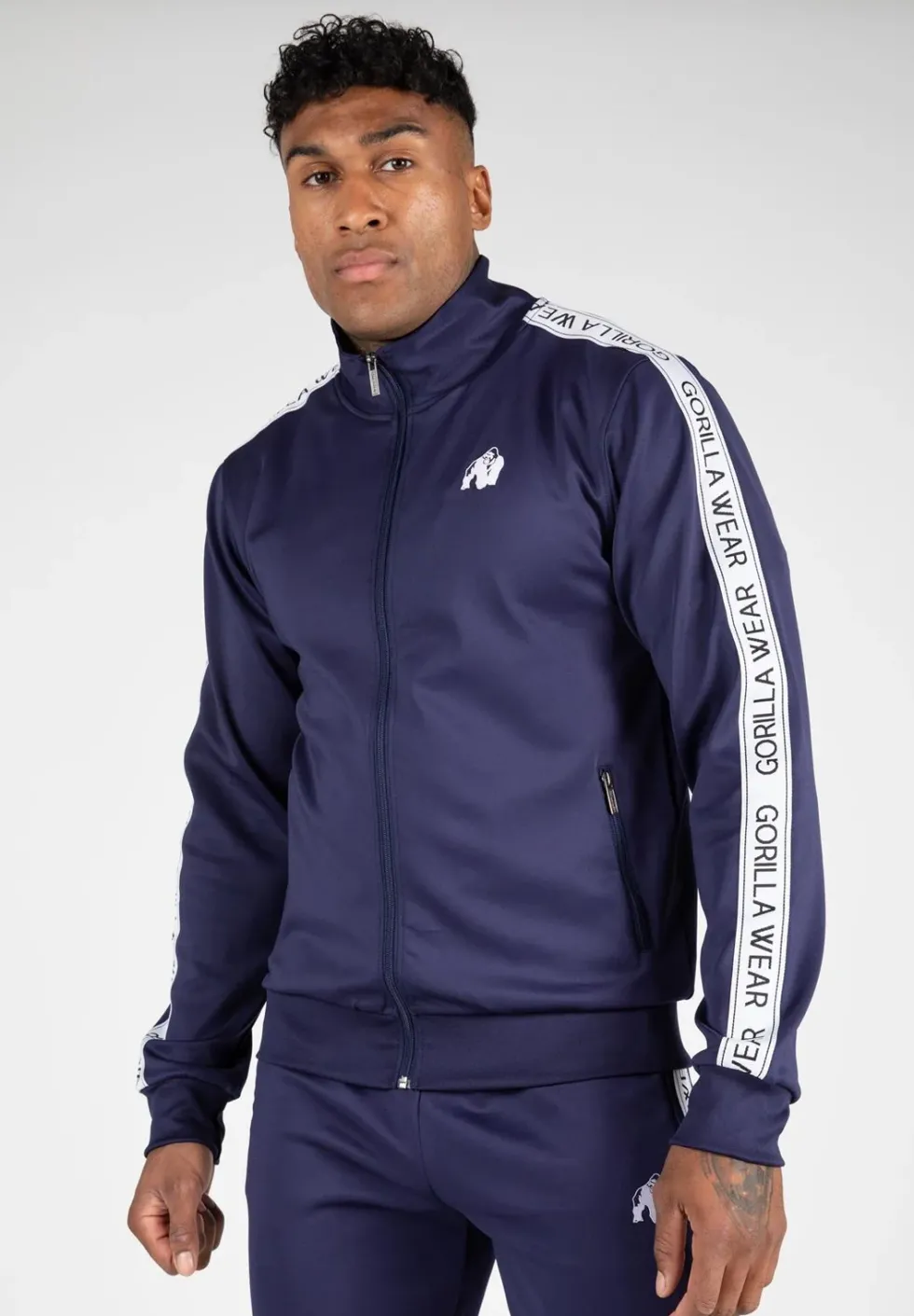 Gorilla Wear Delaware Trainingsjas - Marineblauw