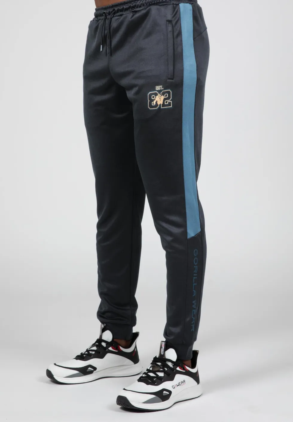 Gorilla Wear Devon Trainingsbroek - Grijs/Blauw