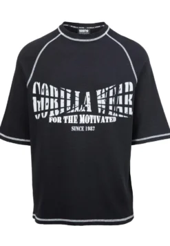 Gorilla Wear Finley Oversized T-shirt - Zwart/Grijs