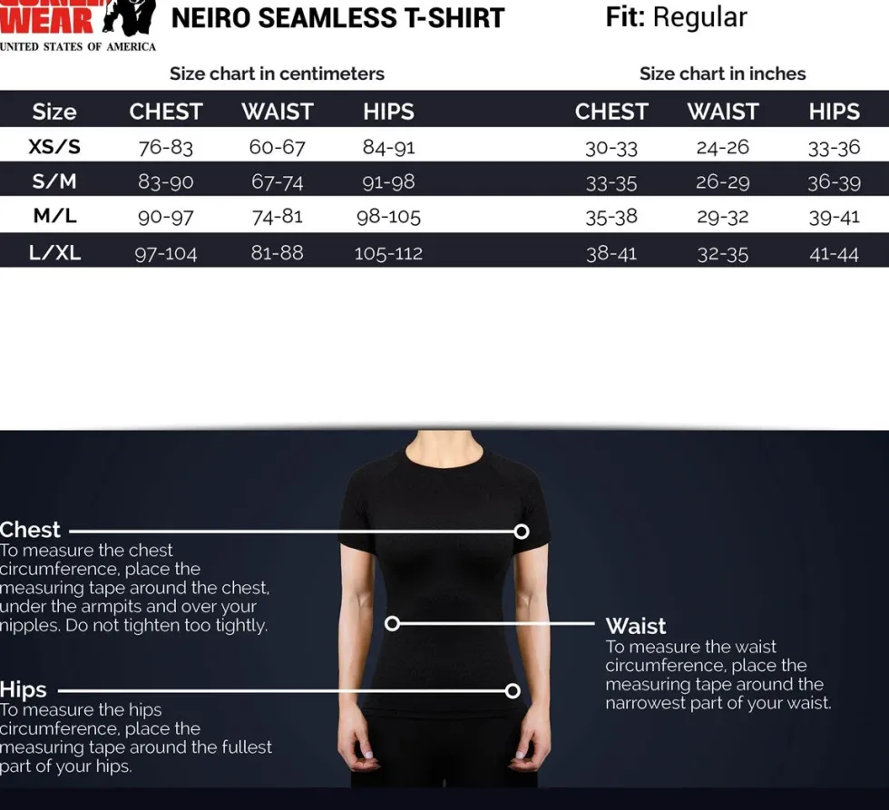 Gorilla Wear Neiro Seamless T-shirt - Legergroen