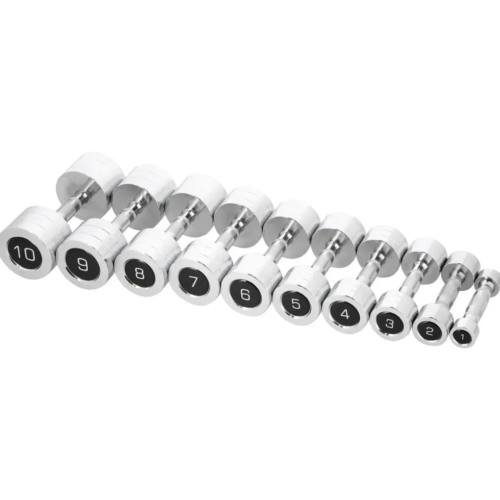 HMS Chroom Dumbbell Set - 2 x 8 kg