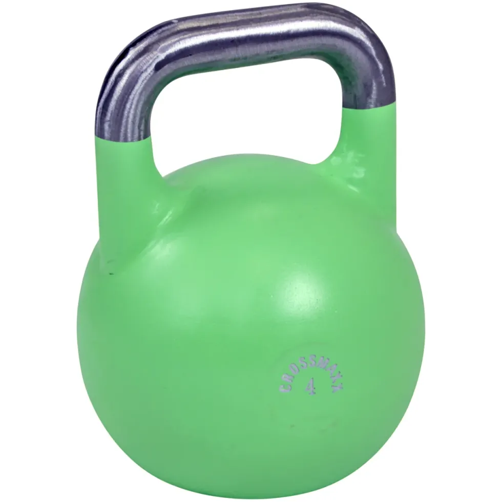 Lifemaxx Crossmaxx Competition Kettlebells - Groen - 4 kg