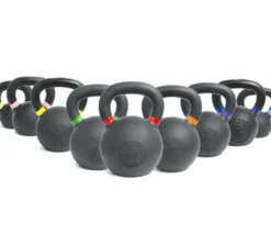 Lifemaxx Crossmaxx Kettlebell - Gietijzer met Poedercoating - 16 kg