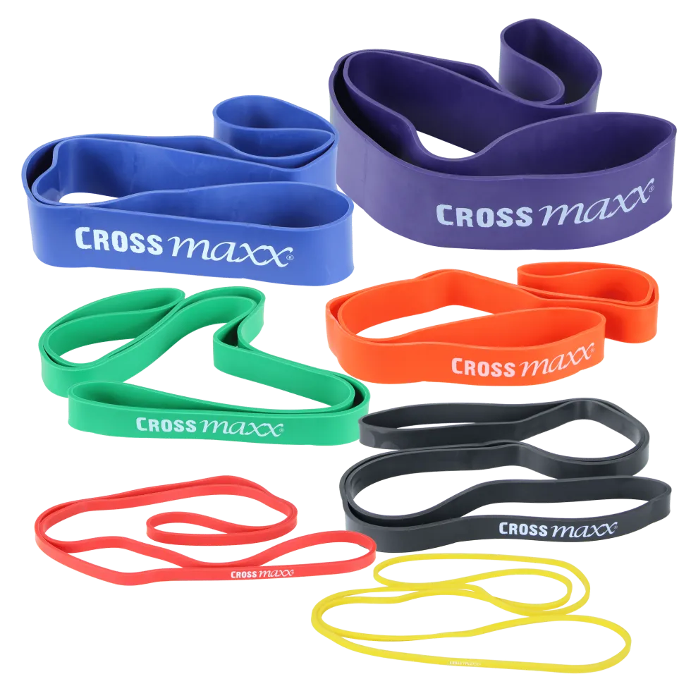 Lifemaxx Crossmaxx Resistance Band - Geel - Extra Licht