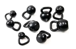 Muscle Power Gietijzeren Kettlebell - Zwart - 20 kg