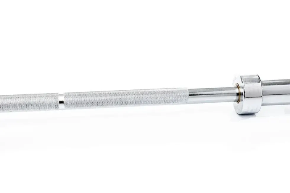 Muscle Power Olympische Halterstang - Chroom - 218 cm