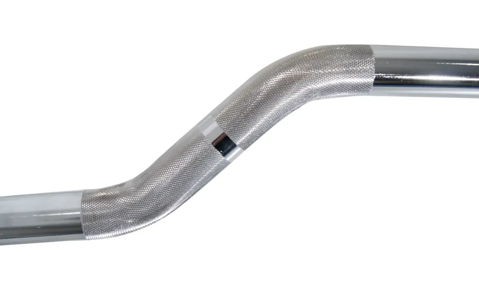 Muscle Power Vaste Curl Halterstang Rubber - 30 kg