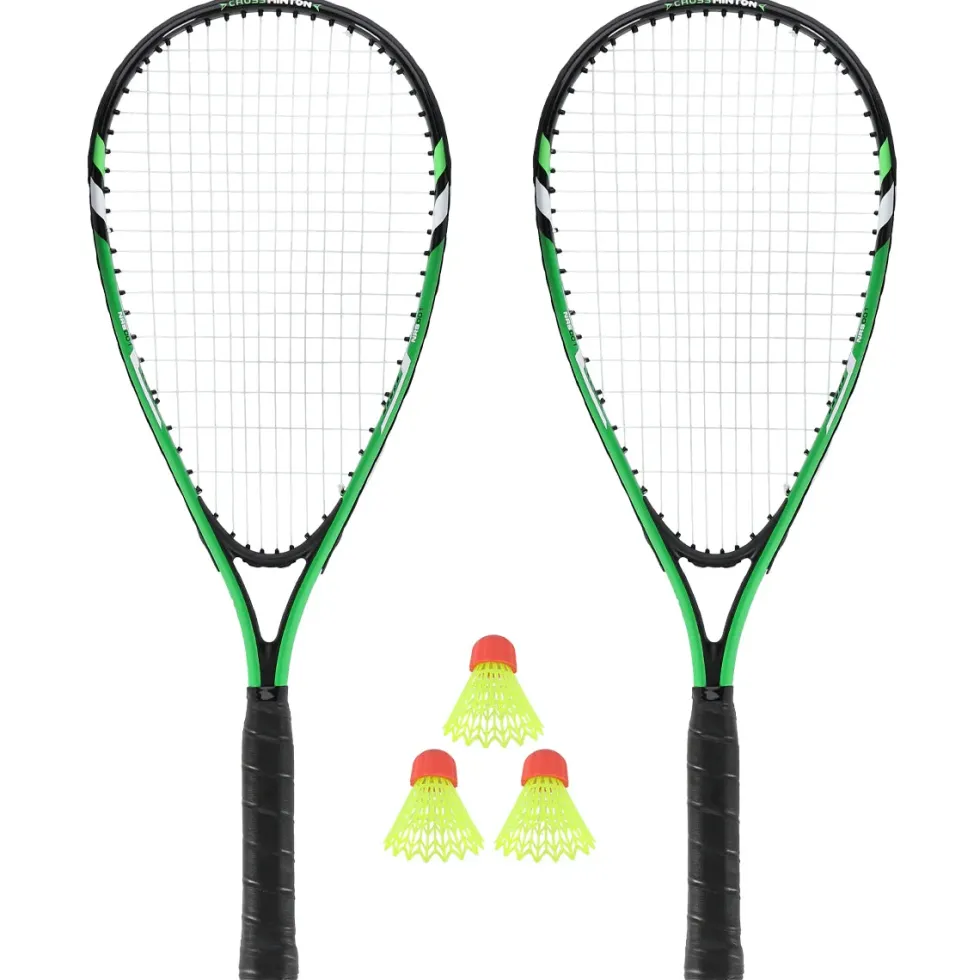 NILS Crossminton Set - Complete Set - Groen