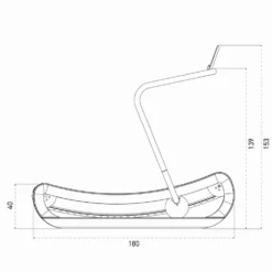 Nohrd Sprintbok V2 Loopband - Air Runner - Eiken