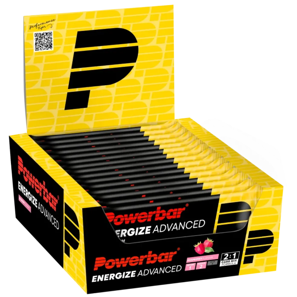 Powerbar Energize Advanced Bar - 15 x 55 gr - Framboos