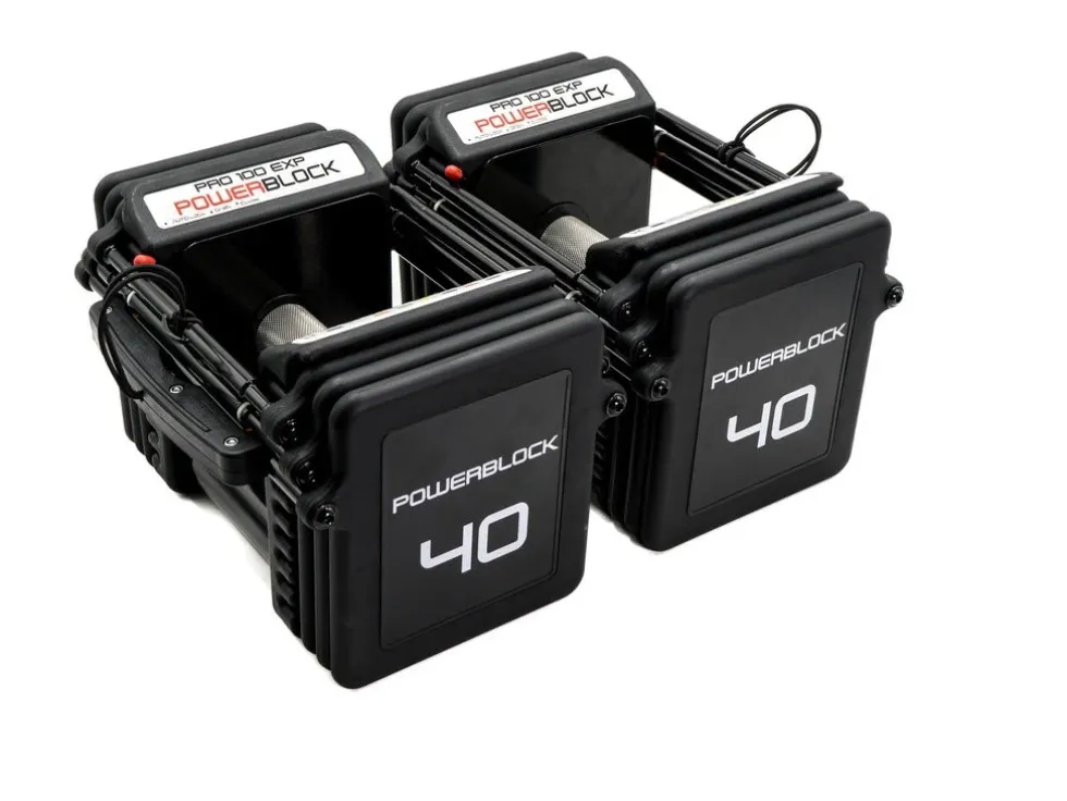 PowerBlock Verstelbare Dumbbell Set Pro 100 EXP Knurled - Stage 1