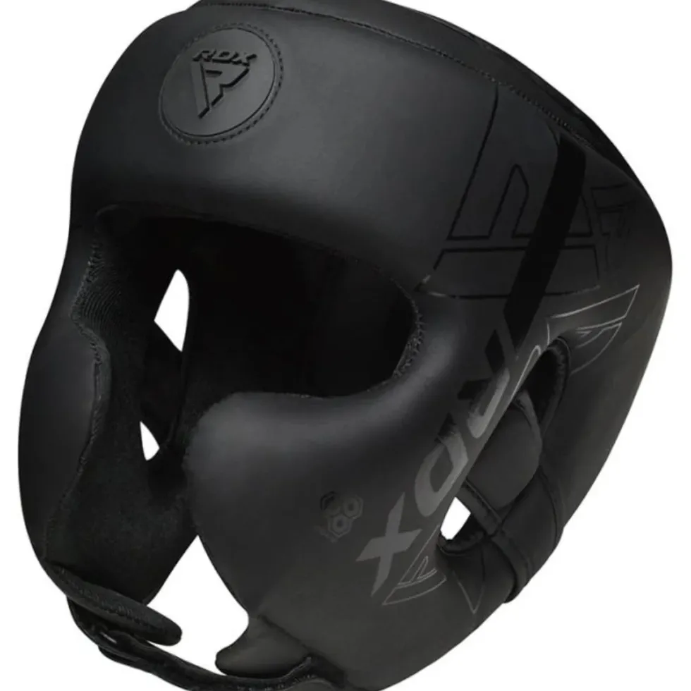 RDX Sports F6 Kara Hoofdbeschermer - Zwart