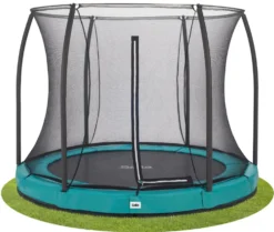Salta Comfort Edition Ground Trampoline met Veiligheidsnet - 251 cm - Groen