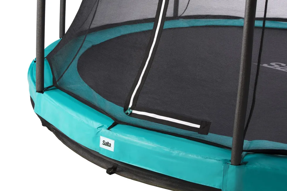 Salta Comfort Edition Ground Trampoline met Veiligheidsnet - 366 cm - Groen