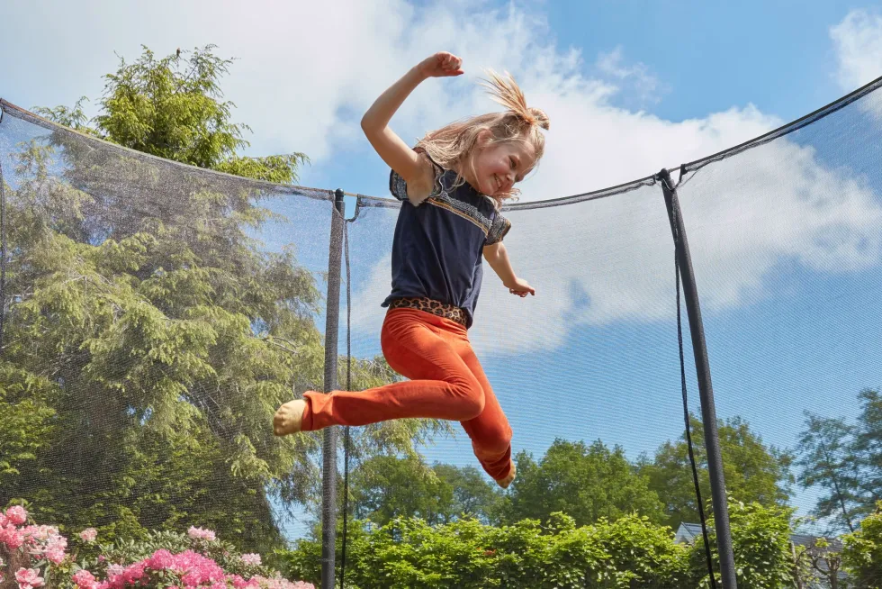 Salta Comfort Edition Ground Trampoline met Veiligheidsnet - 366 cm - Groen