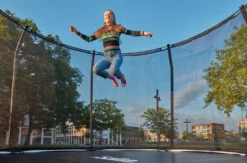 Salta Premium Edition Trampoline met Veiligheidsnet - Zwart - 251 cm