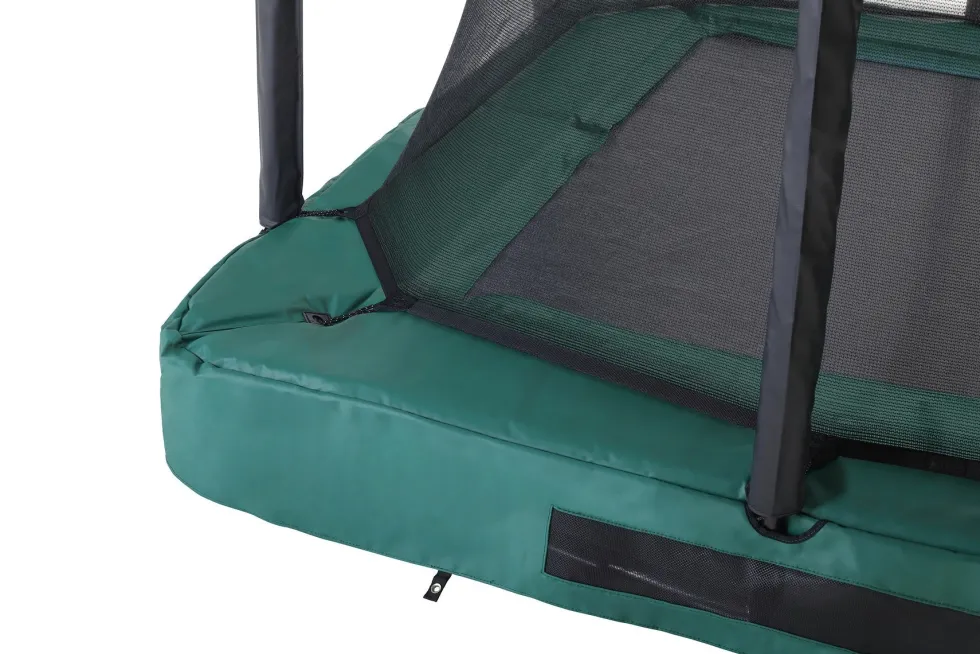 Salta Premium Ground Trampoline met Veiligheidsnet - 305 x 214 cm - Groen