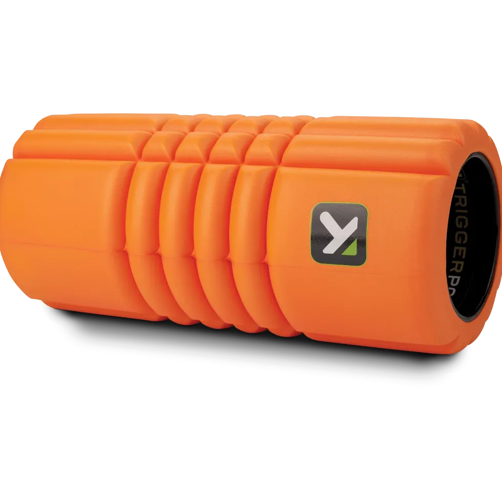 Triggerpoint Foam Roller Grid Travel - Oranje/Zwart