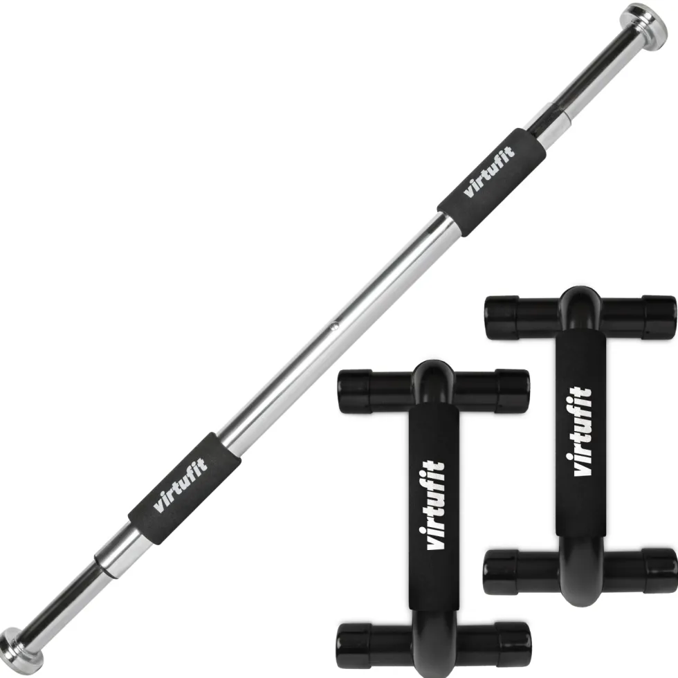 VirtuFit Combideal: Optrekstang + Opdruksteunen