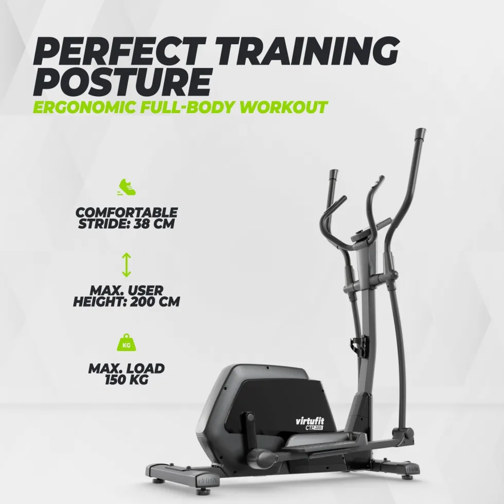 VirtuFit CTR200i Crosstrainer met tablethouder - 2026 model (CTR 2.1)