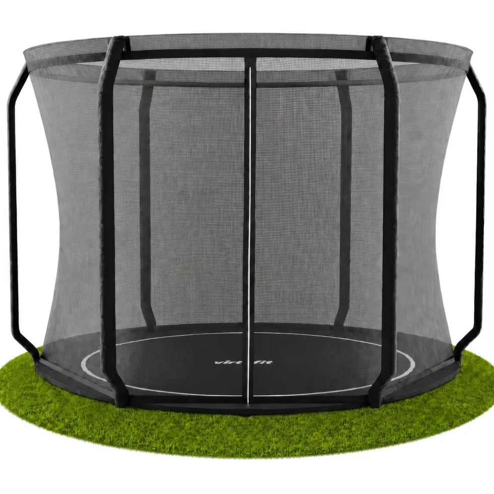 VirtuFit Flatground Trampoline 305 cm Inclusief Veiligheidsnet