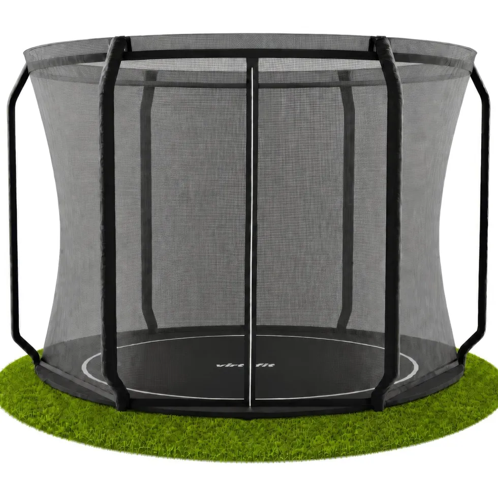 VirtuFit Flatground Trampoline 305 cm Inclusief Veiligheidsnet