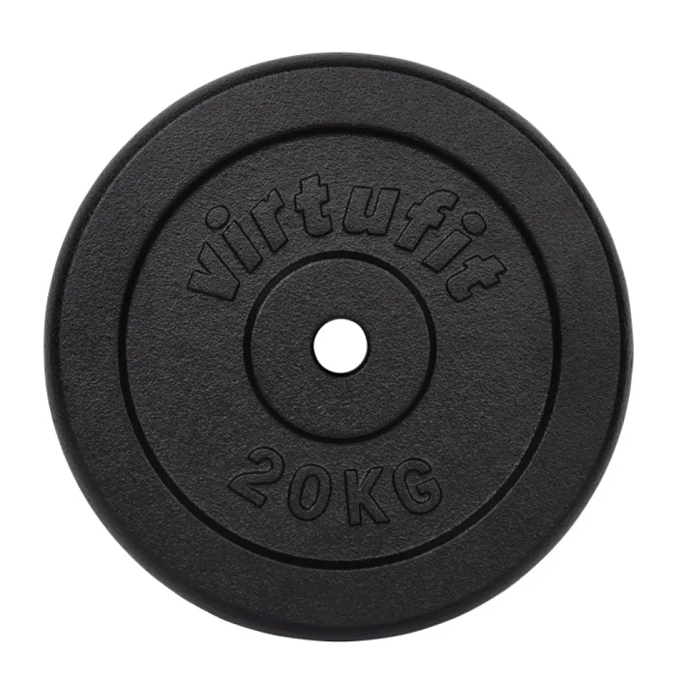 VirtuFit Gietijzeren Halterset - 120kg