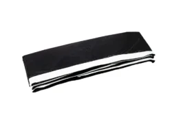 VirtuFit Inground Trampoline Beschermrand - Zwart / Wit - 183 x 274 cm - 25 mm dik