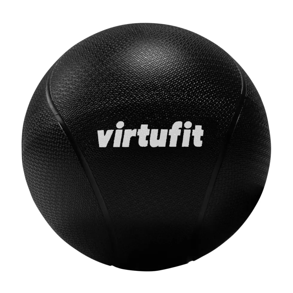 VirtuFit Medicijnbal Pro - Medicine Ball - 2 kg - Rubber - Zwart