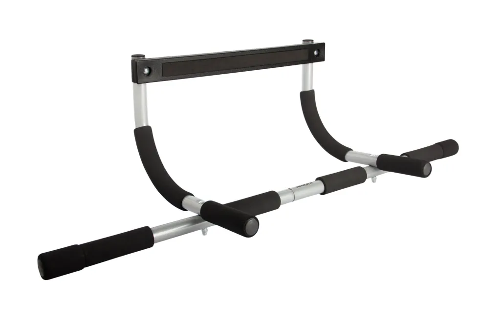 VirtuFit Multifunctionele Optrekstang - Pull Up Bar - Grijs/Zwart