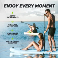 VirtuFit Supboard Cruiser 305 - Sand Beige - Met Kajak zitje, accessoires en draagtas