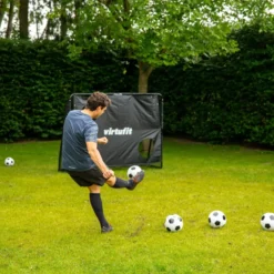 VirtuFit Voetbaldoel Pro met Doelwand - Voetbal Goal - 220 x 170 cm